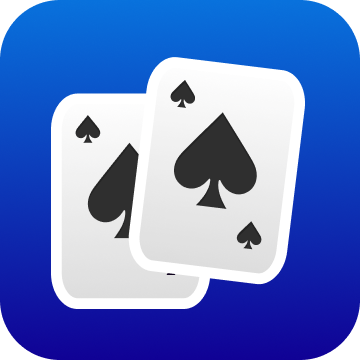 An icon representing a card game you can play on pop.in, called spades.